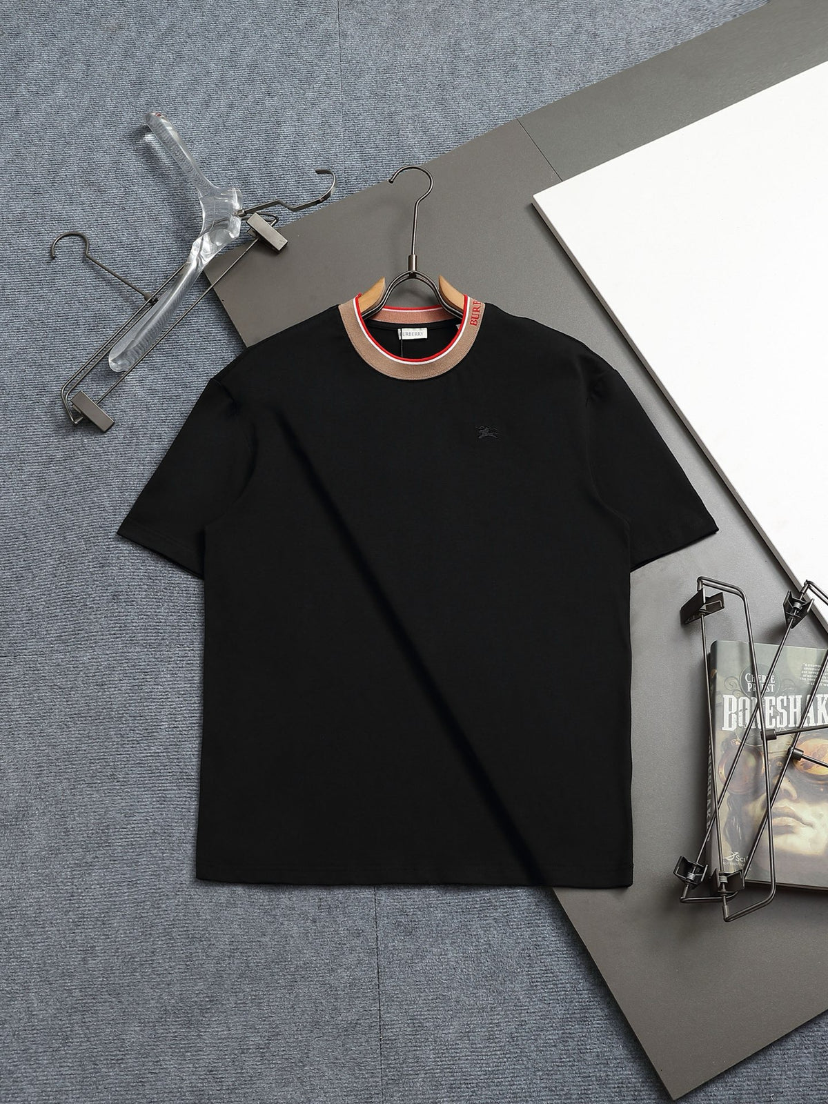 Alphabet Graffiti Splash Ink T shirt-2025