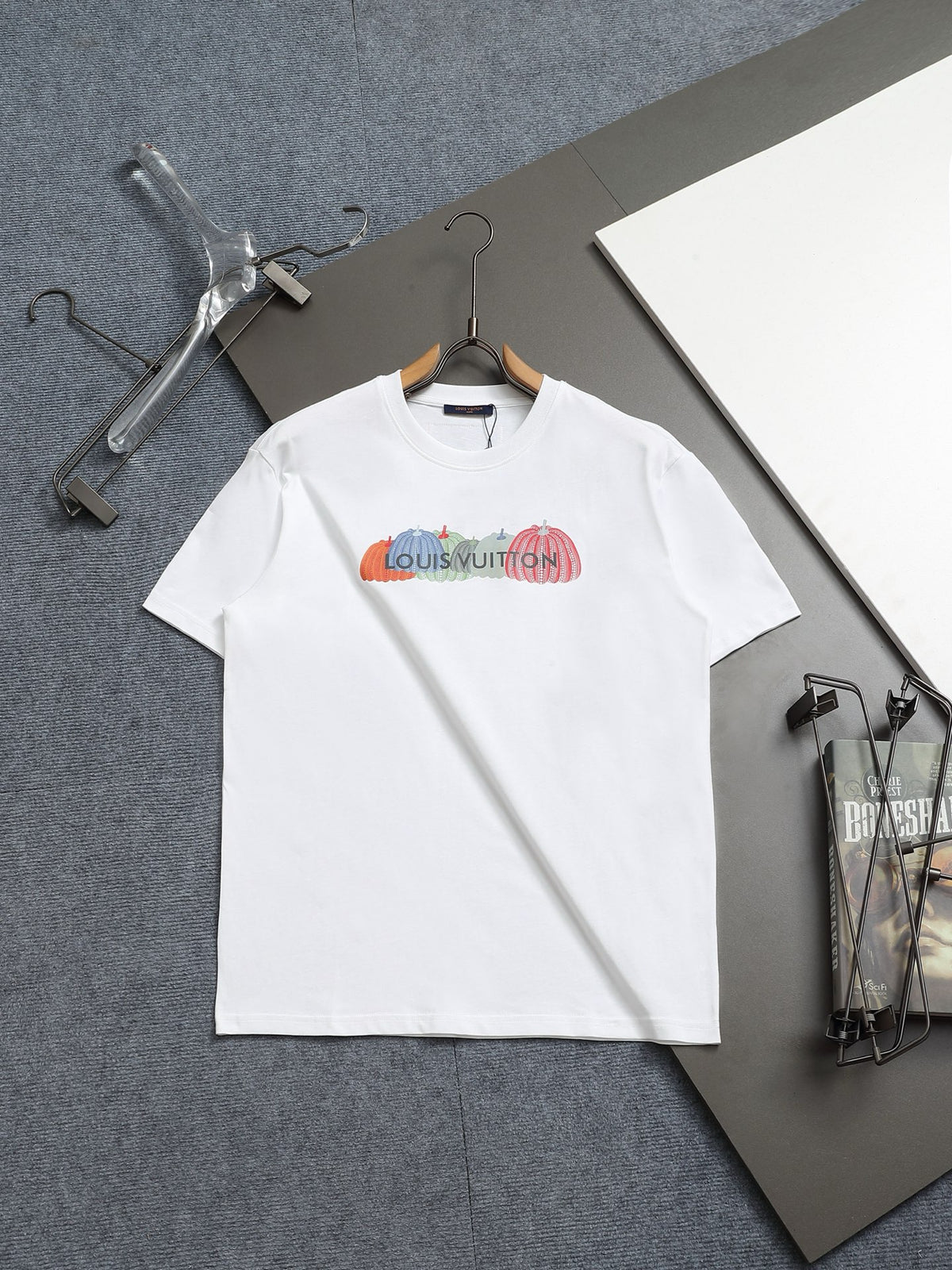 Alphabet Graffiti Splash Ink T shirt-2028