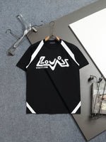 Alphabet Graffiti Splash Ink T shirt-2032