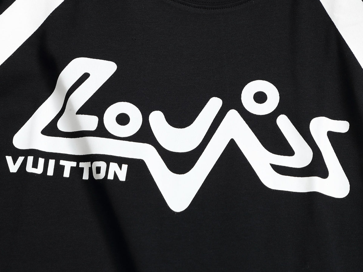 Alphabet Graffiti Splash Ink T shirt-2032