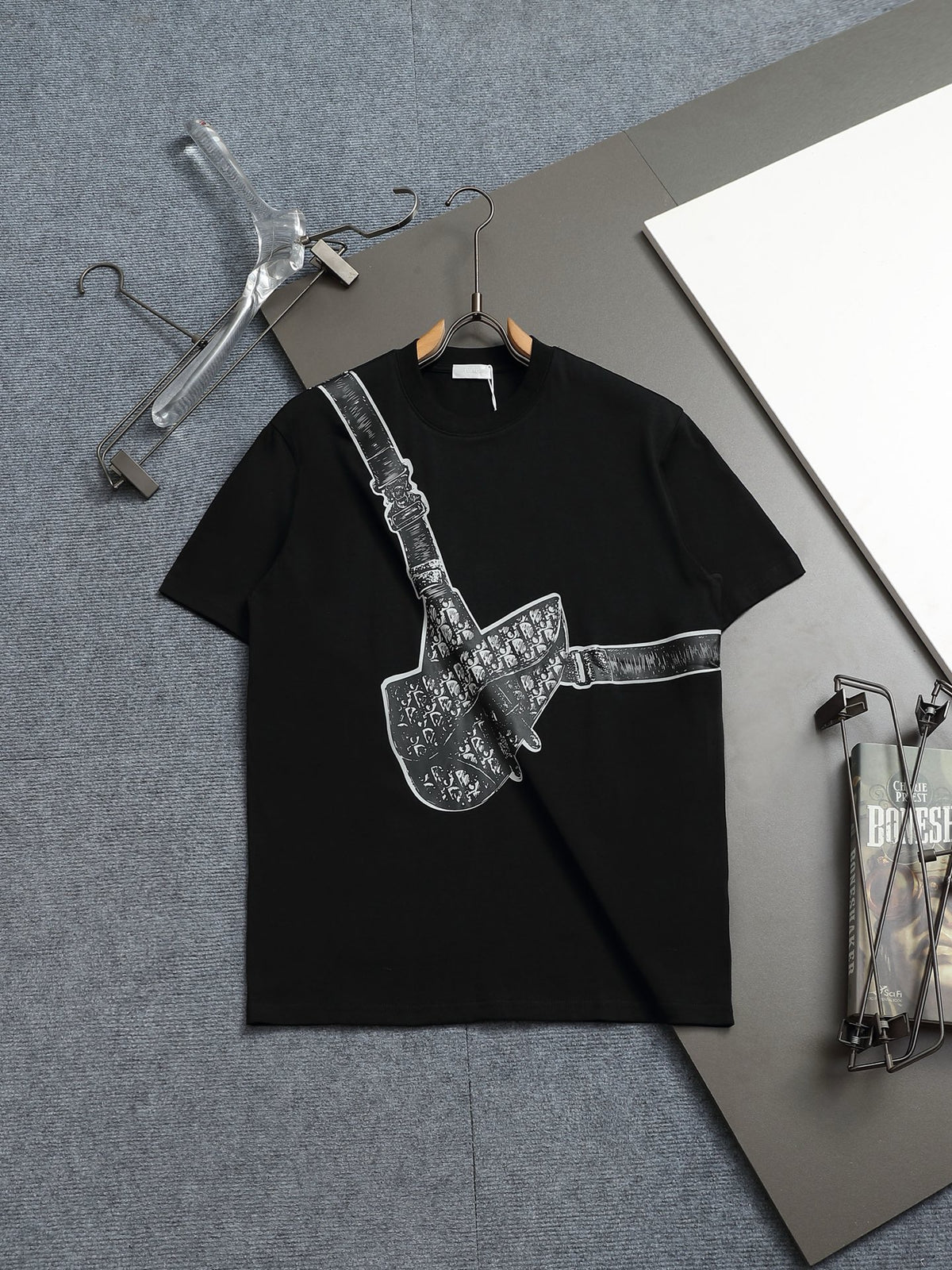 Alphabet Graffiti Splash Ink T shirt-2034