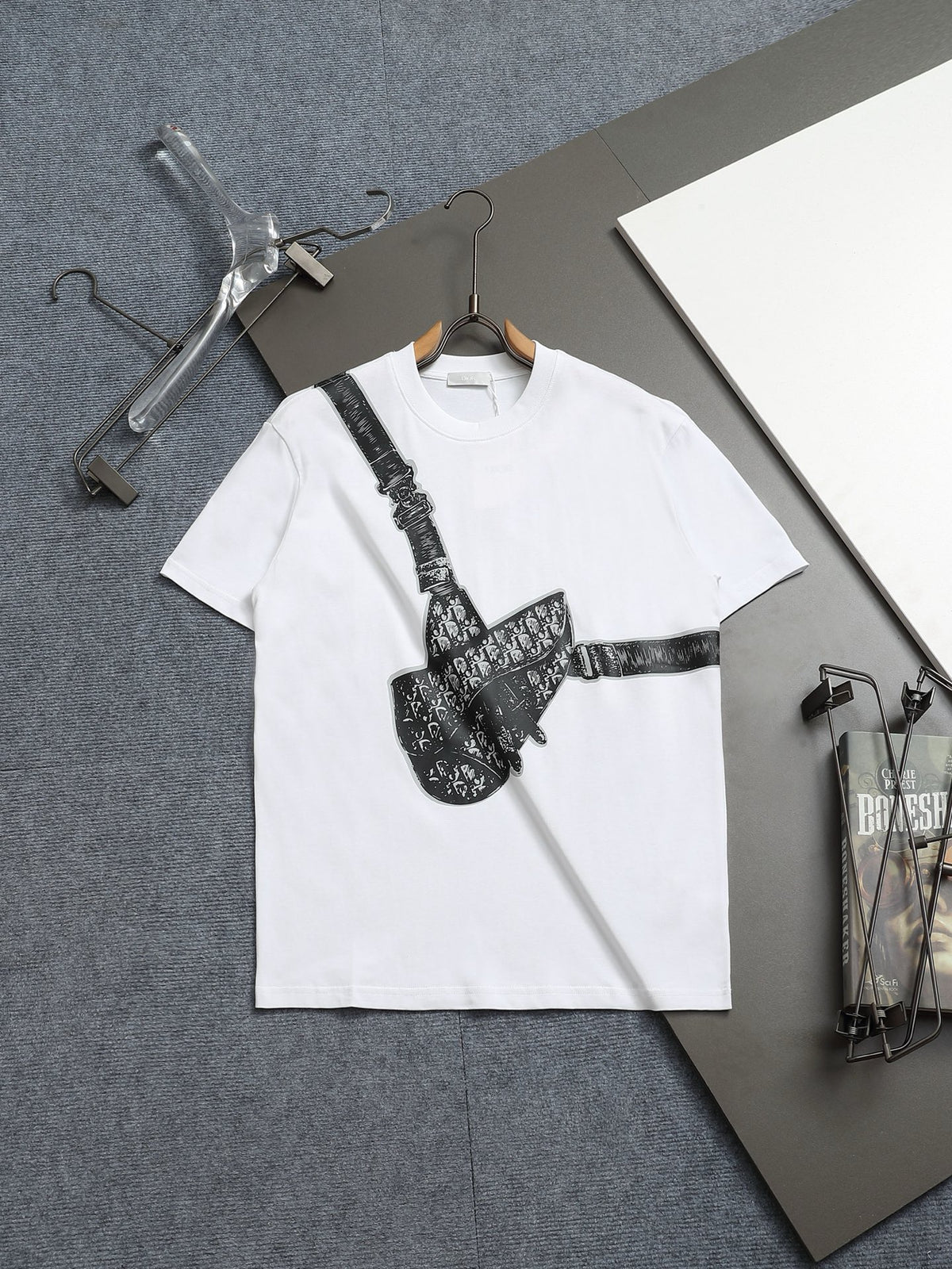 Alphabet Graffiti Splash Ink T shirt-2034