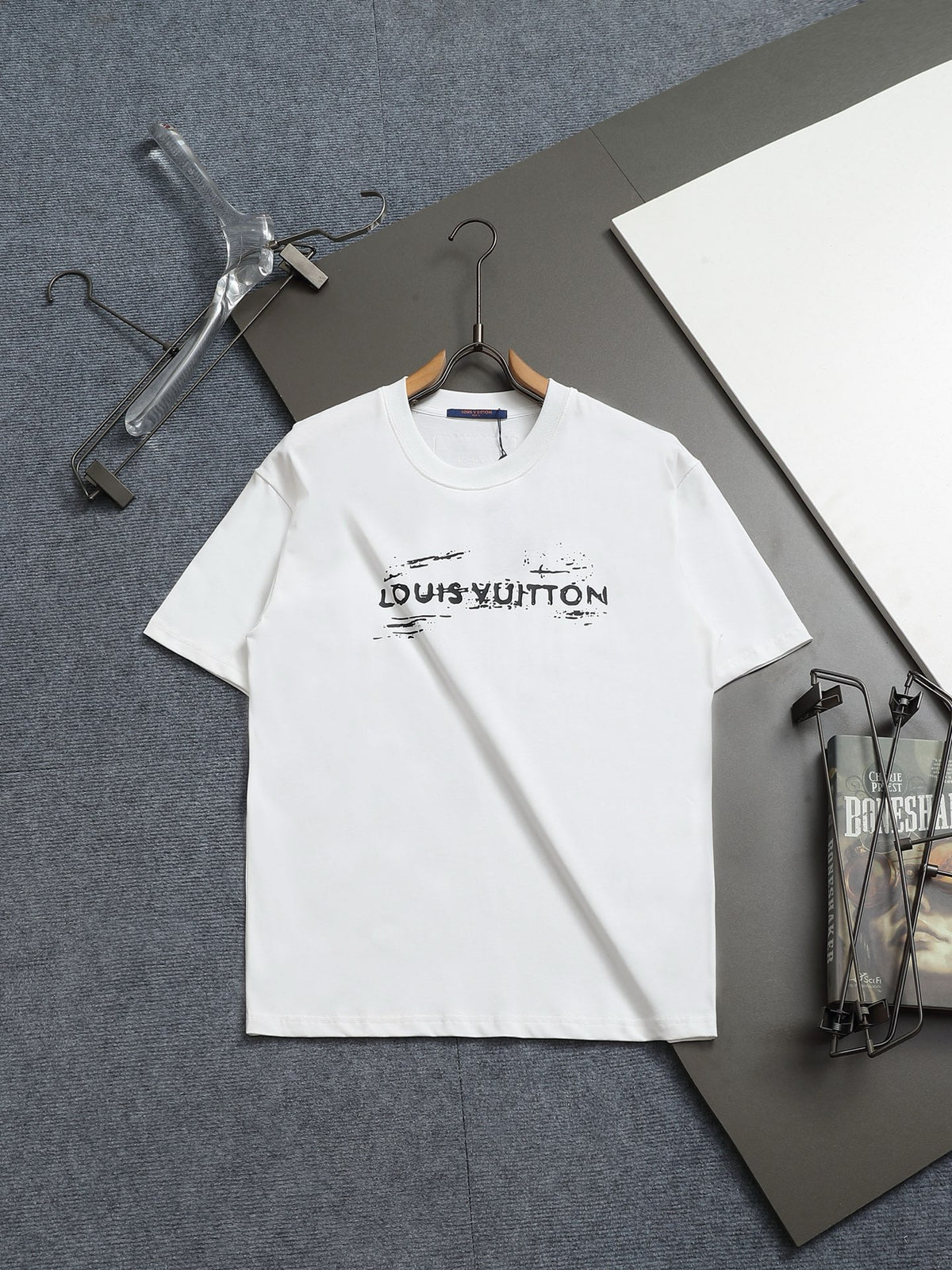 Alphabet Graffiti Splash Ink T shirt-2041