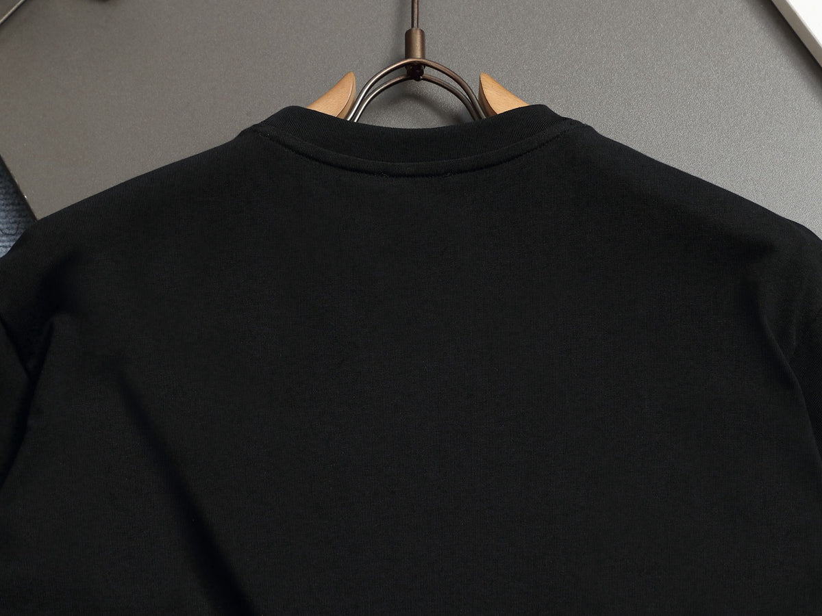 Alphabet Graffiti Splash Ink T shirt-2043