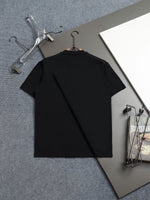 Alphabet Graffiti Splash Ink T shirt-2044