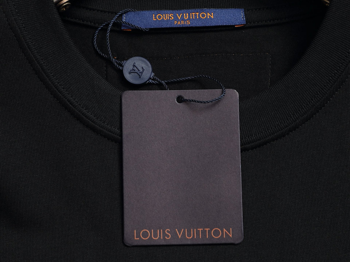 Alphabet Graffiti Splash Ink T shirt-2045