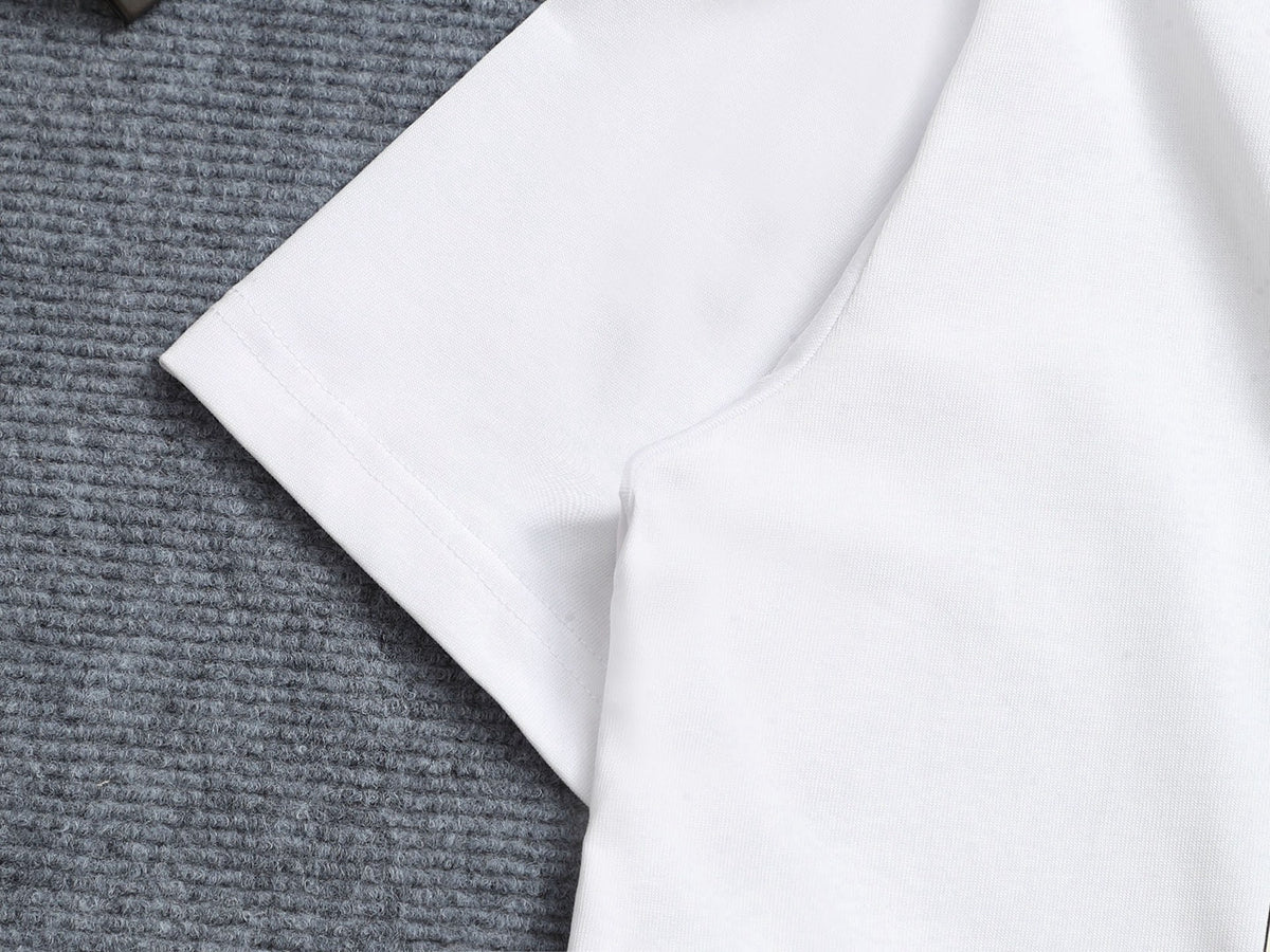 Alphabet Graffiti Splash Ink T shirt-2046