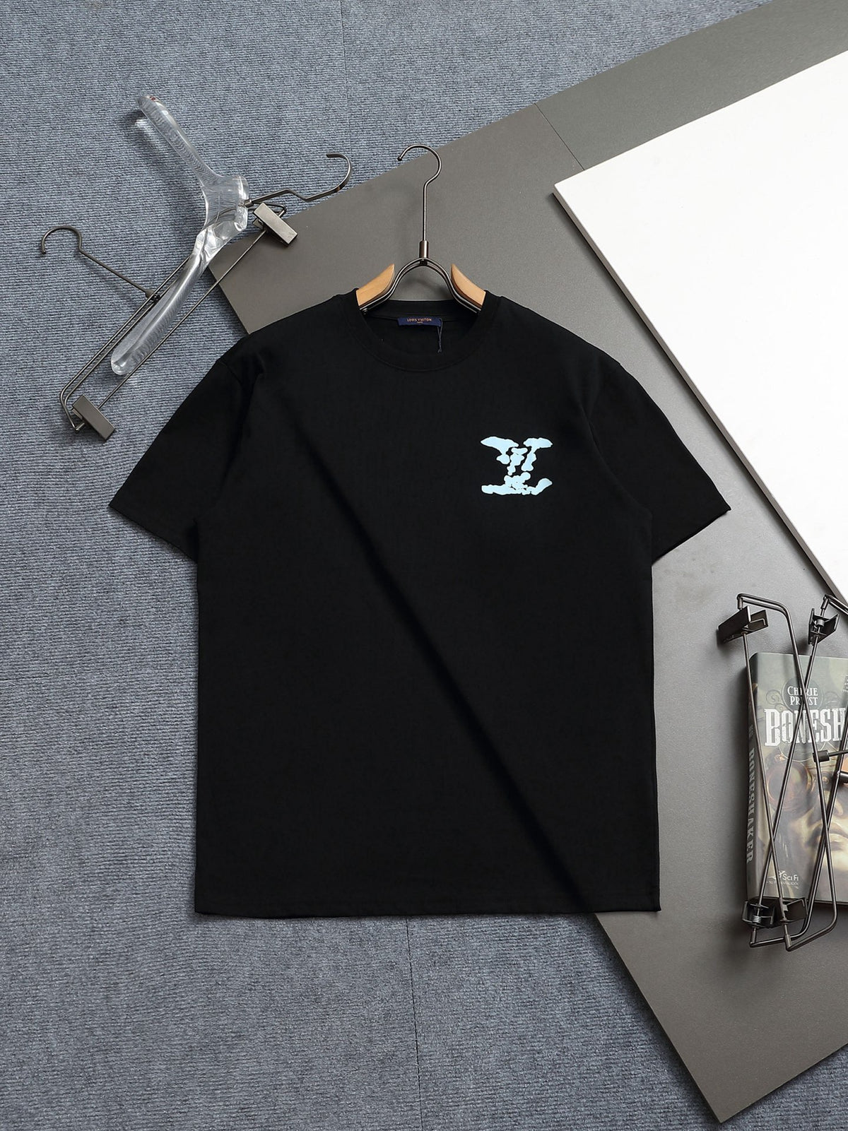 Alphabet Graffiti Splash Ink T shirt-2049