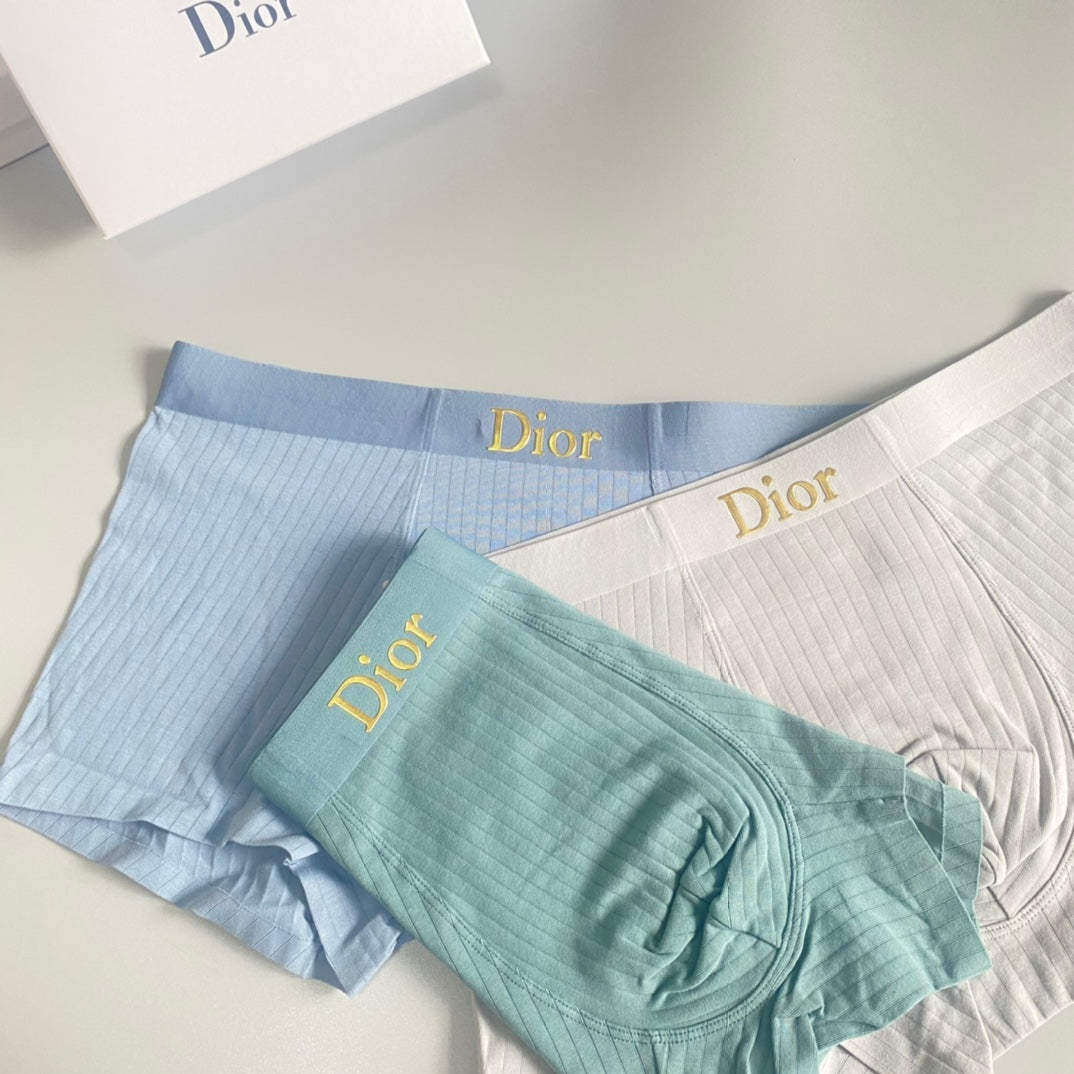 Men's Premium Cotton Boxer Briefs (3-Pack)-1