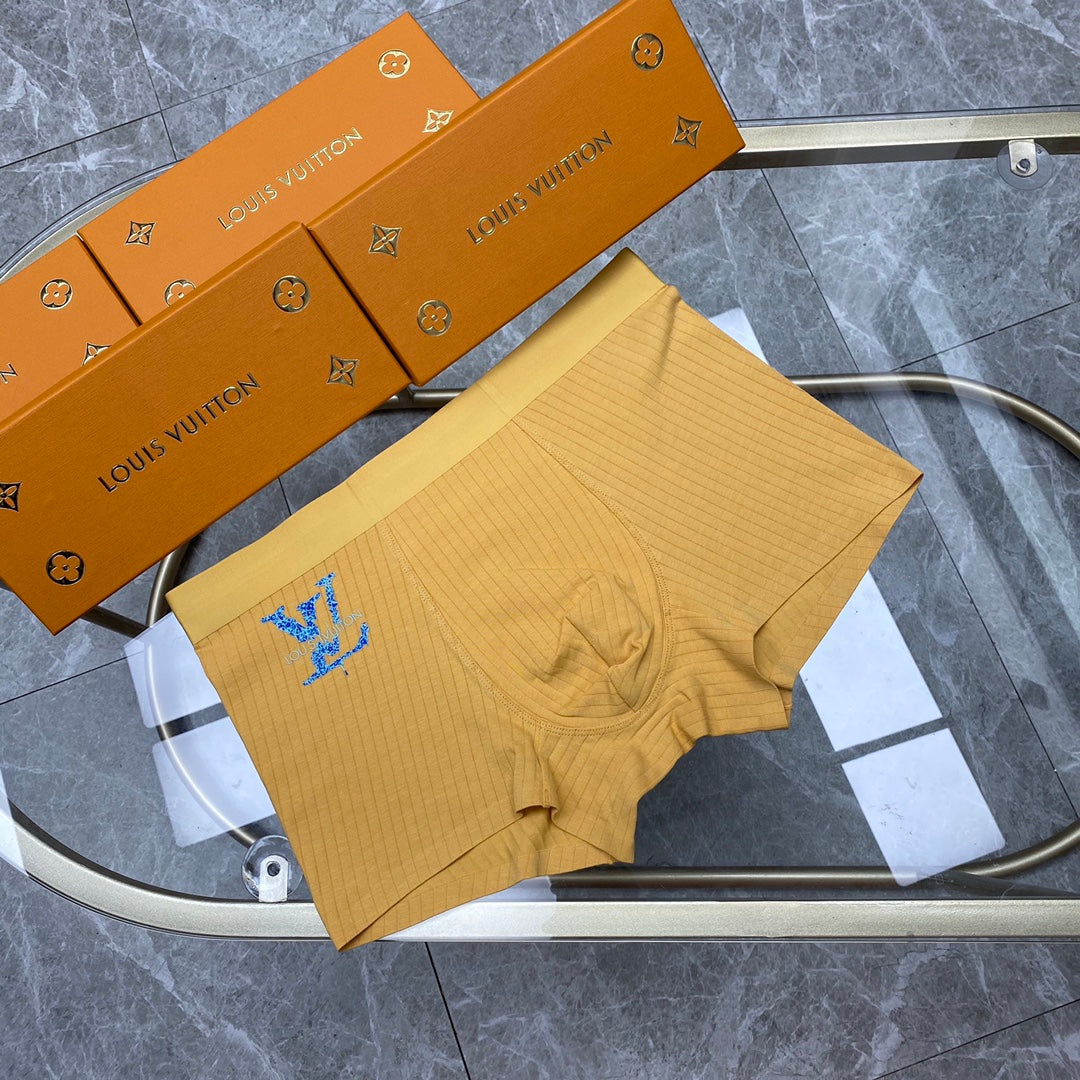 Men's Premium Cotton Boxer Briefs (3-Pack)-9