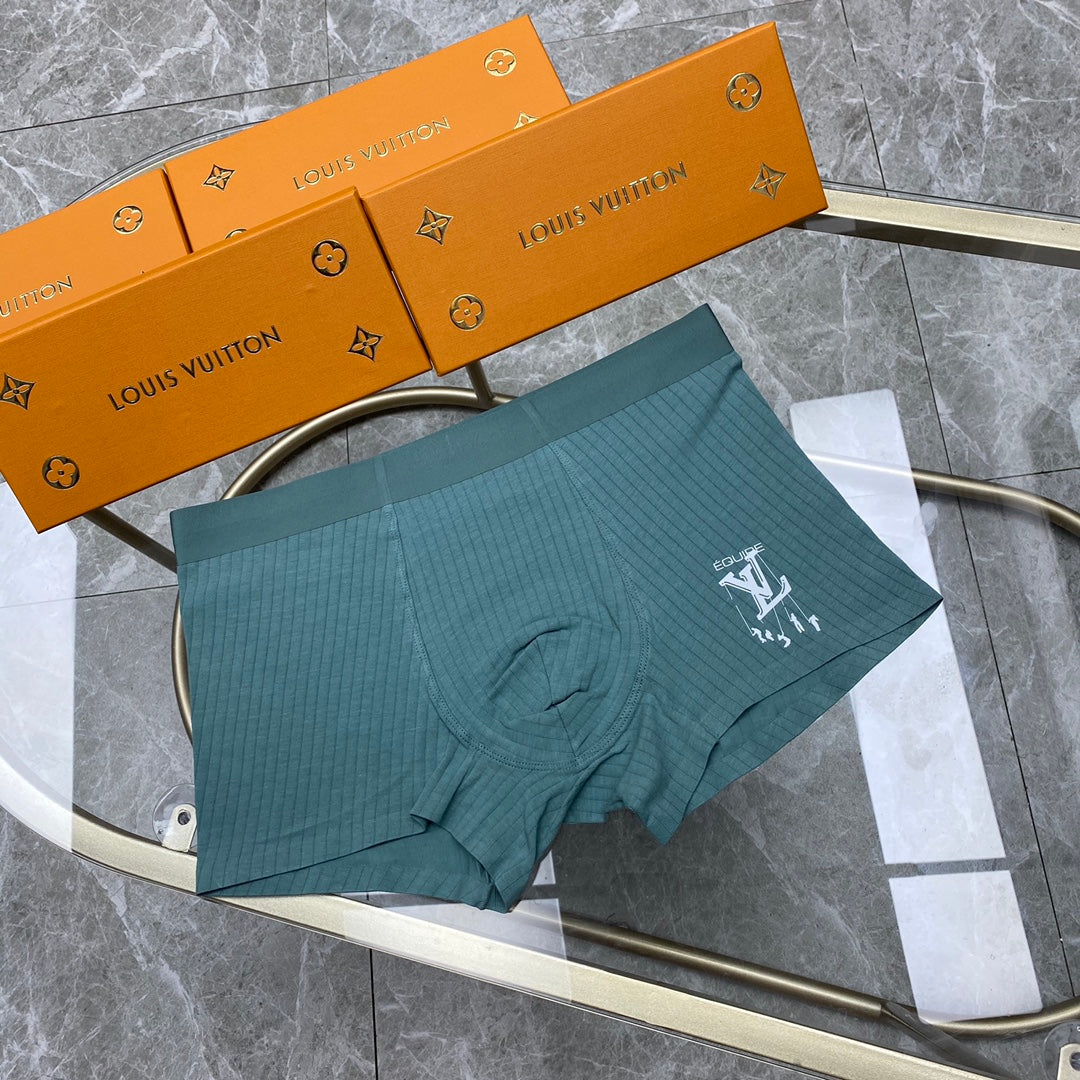 Men's Premium Cotton Boxer Briefs (3-Pack)-9