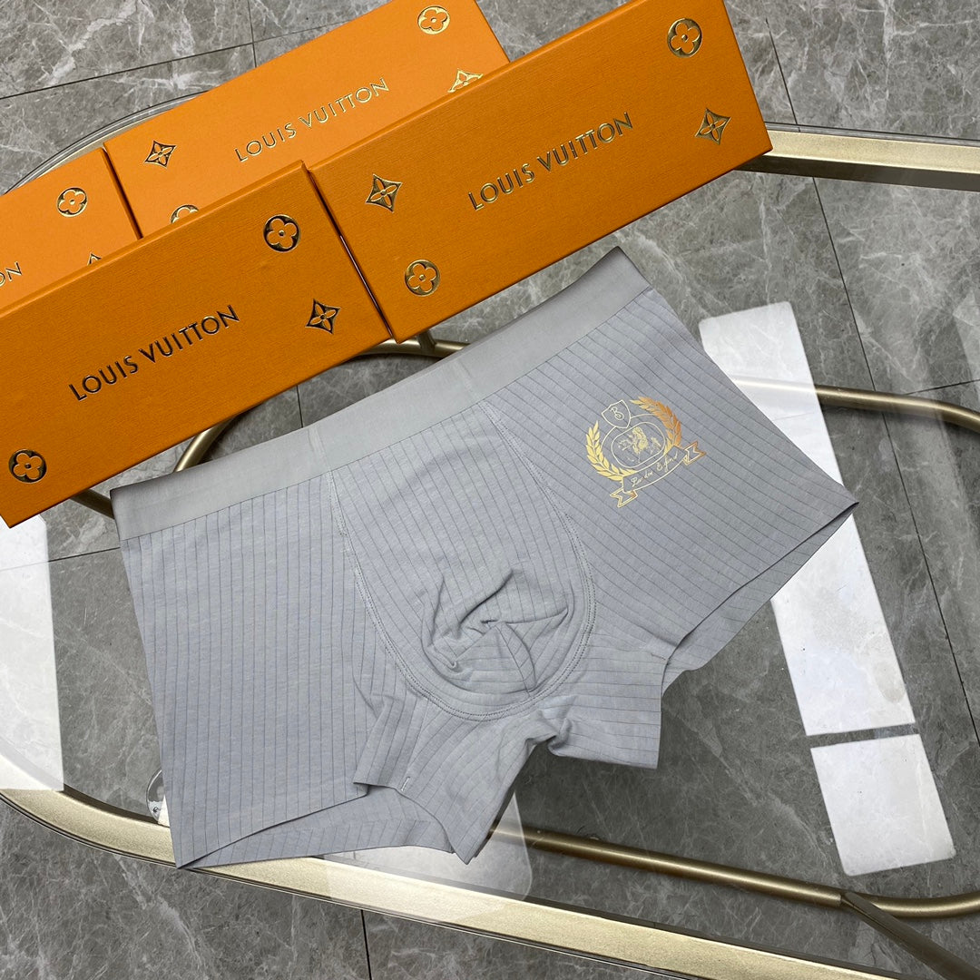 Men's Premium Cotton Boxer Briefs (3-Pack)-9