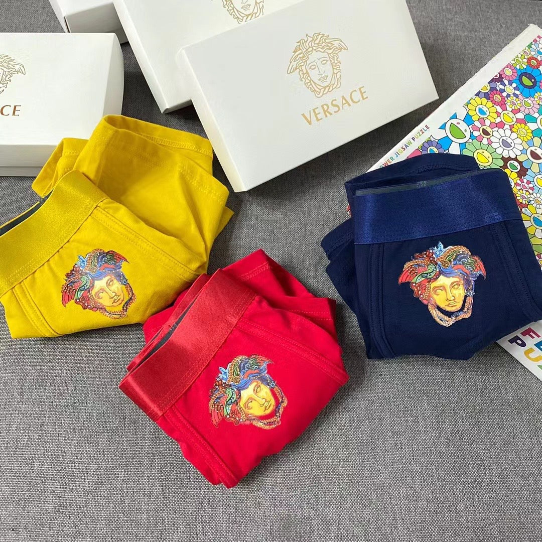 Men's Premium Cotton Boxer Briefs (3-Pack)-10