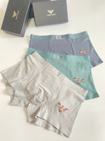 Men's Premium Cotton Boxer Briefs (3-Pack)-12