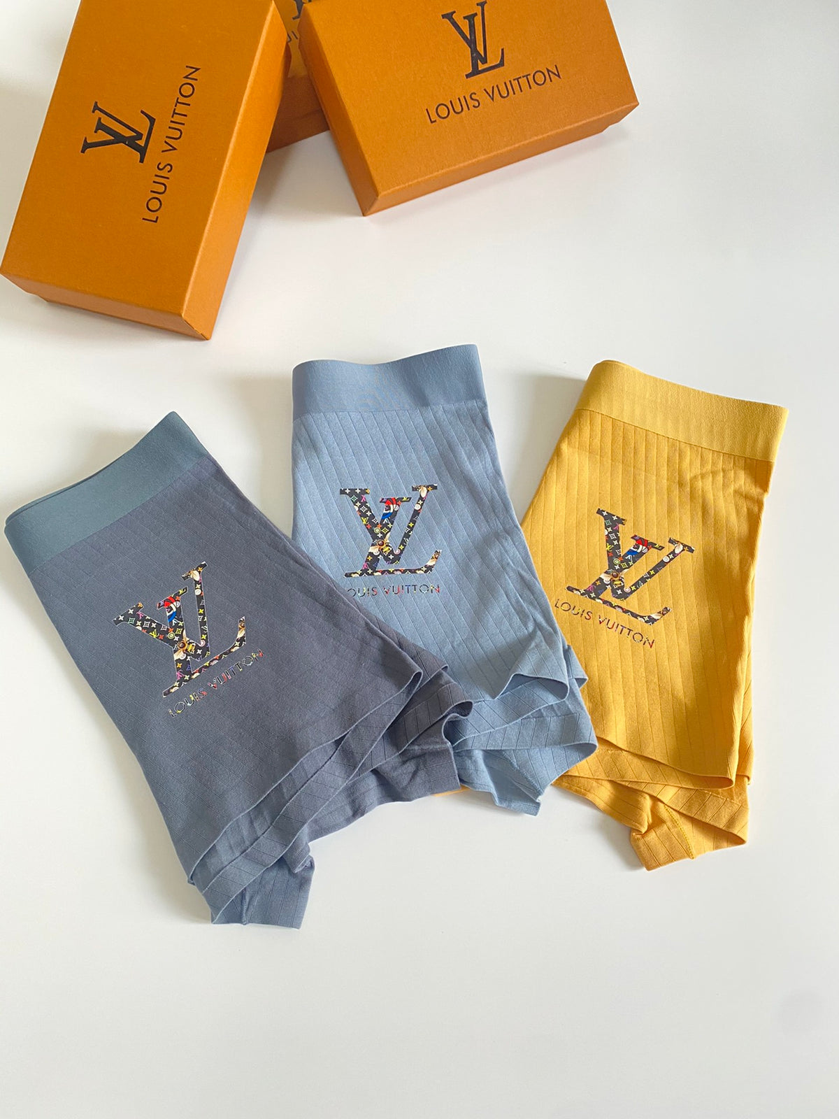 Men's Premium Cotton Boxer Briefs (3-Pack)-13