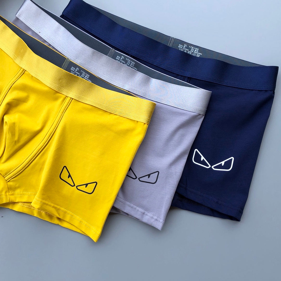 Men's Premium Cotton Boxer Briefs (3-Pack)-21