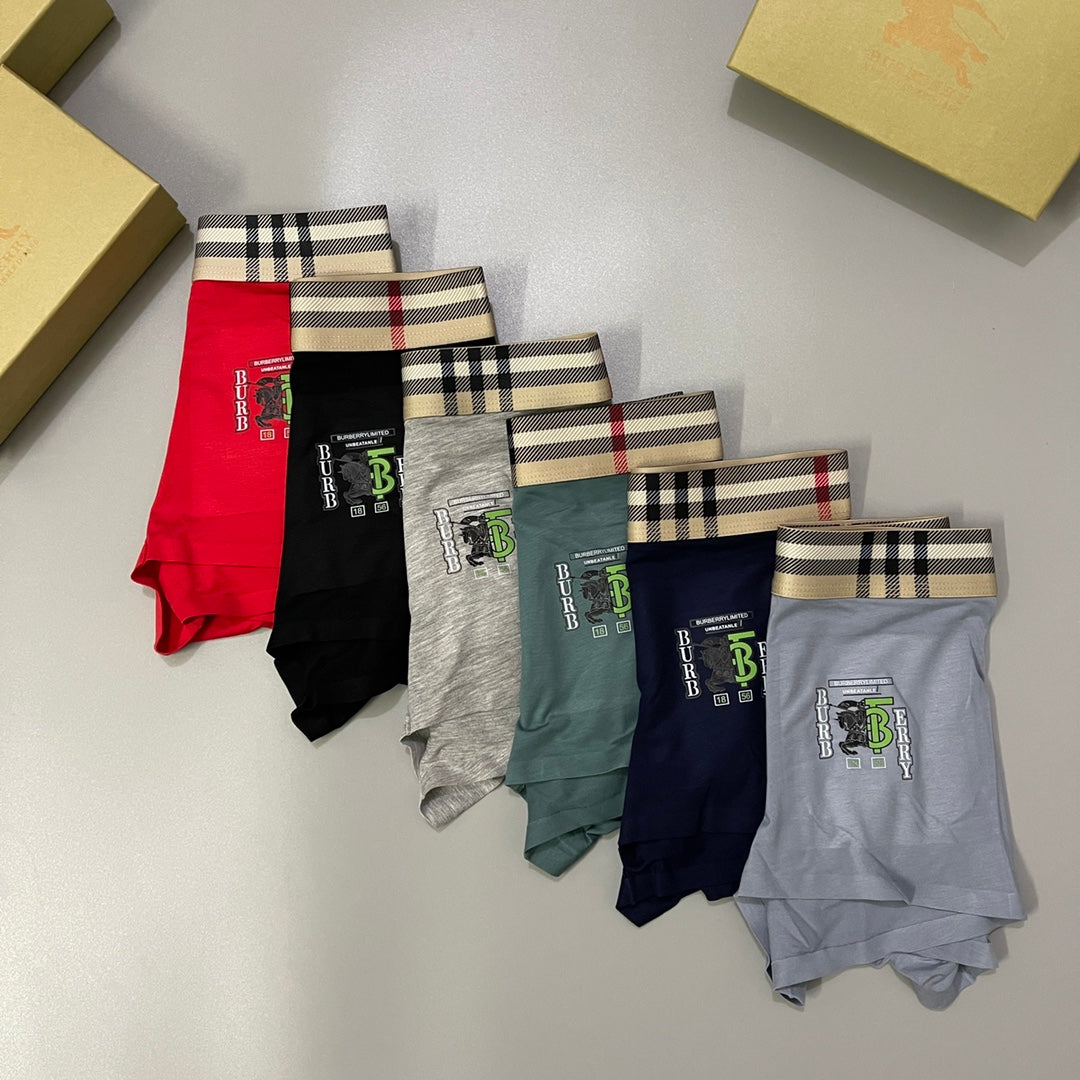 Men's Premium Cotton Boxer Briefs (3-Pack)-22