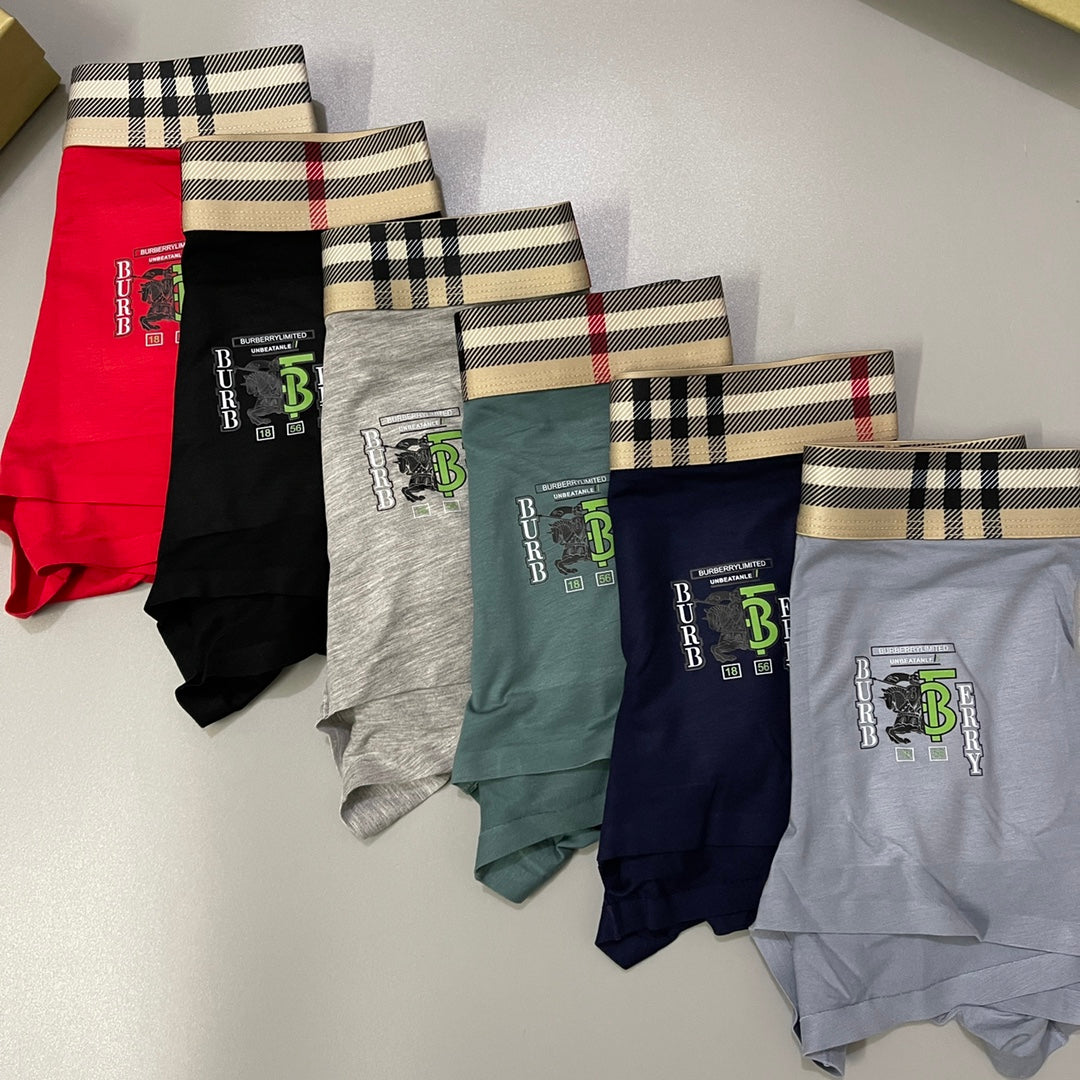 Men's Premium Cotton Boxer Briefs (3-Pack)-22