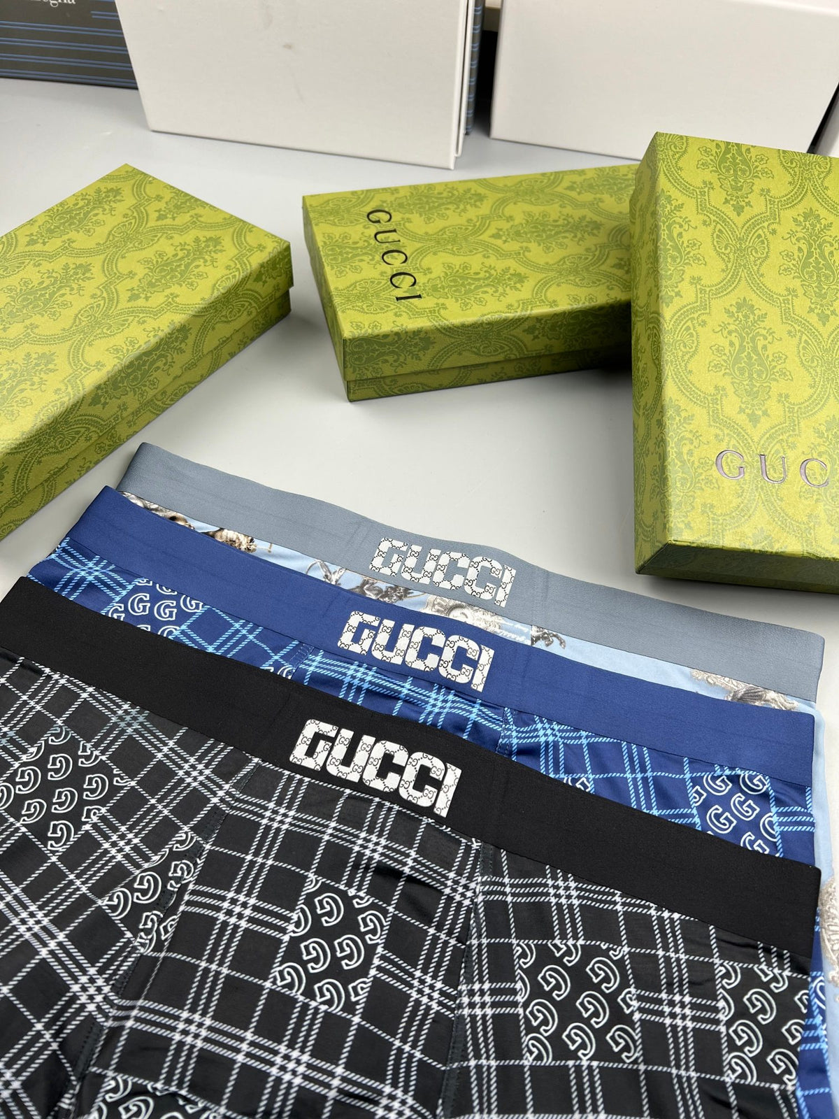 Men's Premium Cotton Boxer Briefs (3-Pack)-28