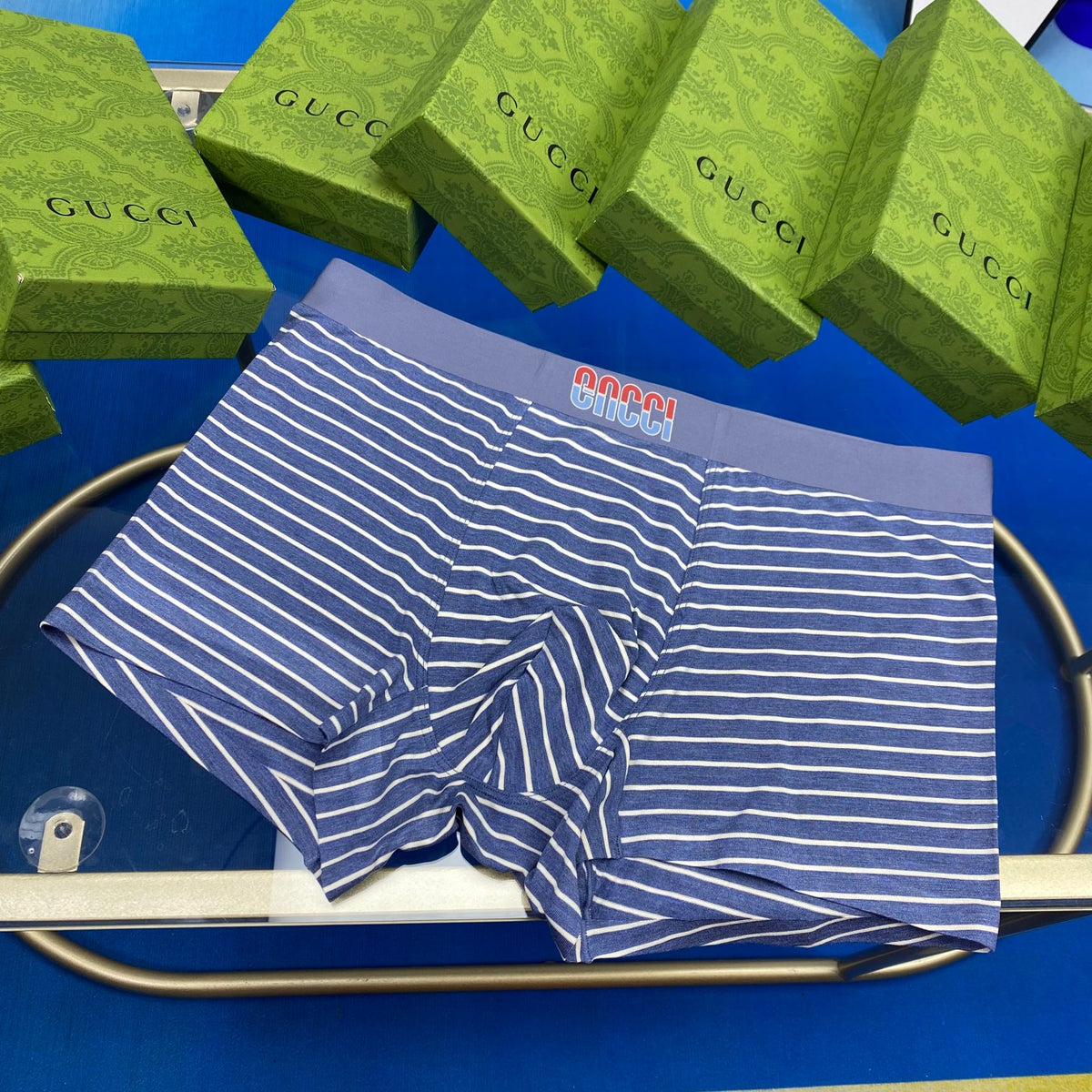 Men's Premium Cotton Boxer Briefs (3-Pack)-32