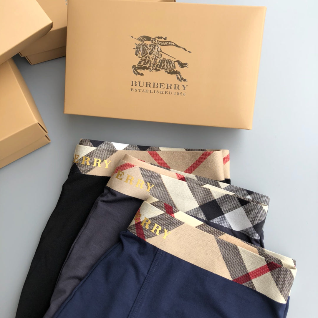 Men's Premium Cotton Boxer Briefs (3-Pack)-38