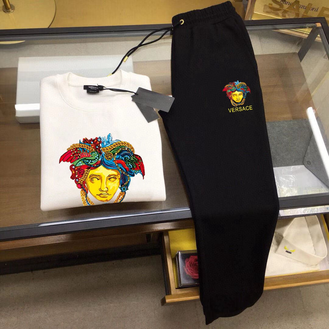 Fall Outfit Set – Stylish Top & Pants Two-Piece Set-27