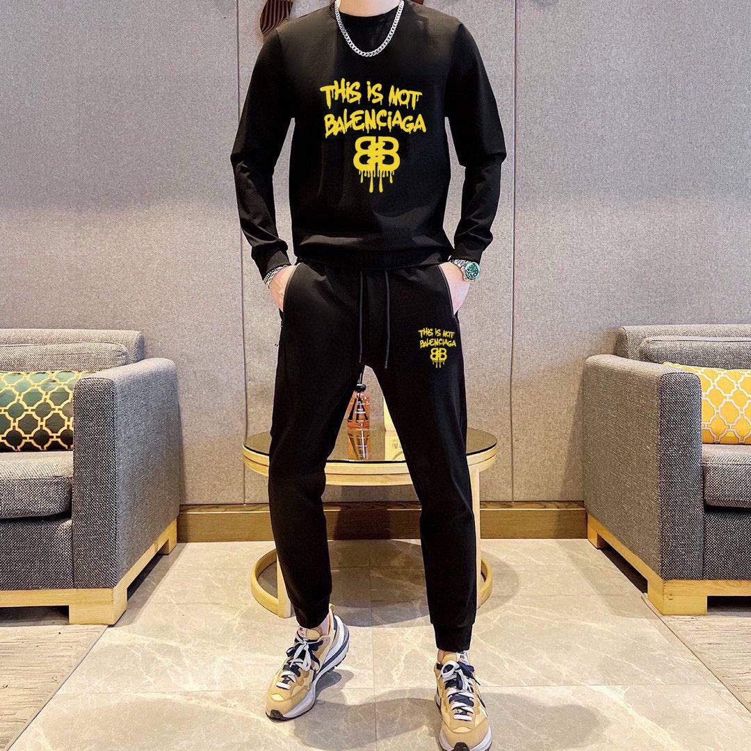 Fall Outfit Set – Stylish Top & Pants Two-Piece Set-37