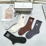 5-Pair Comfort Socks Set (1 BOX)-1