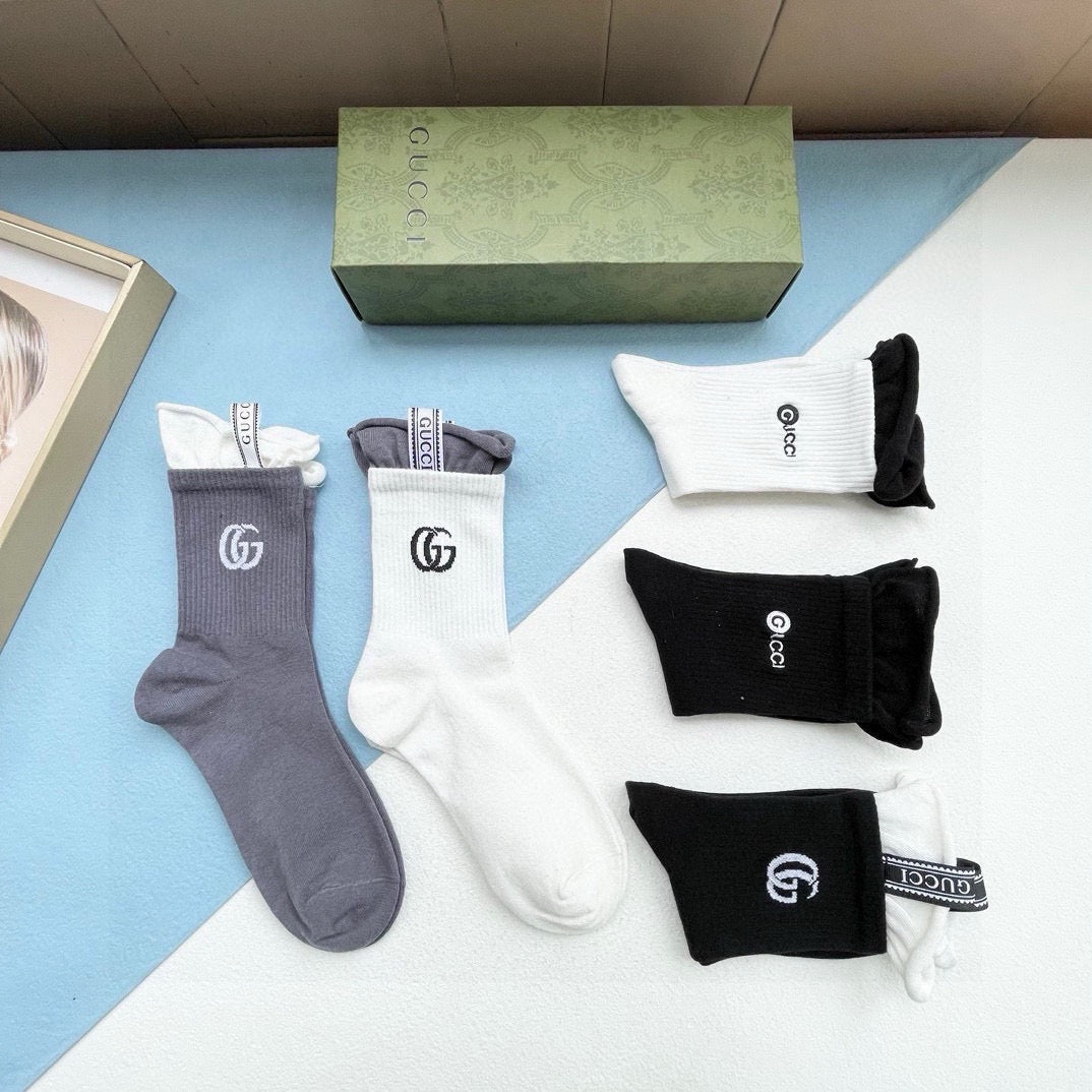 5-Pair Comfort Socks Set (1 BOX)-3