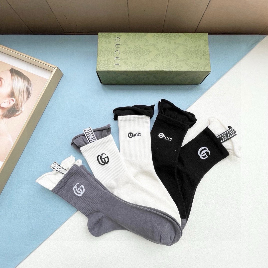 5-Pair Comfort Socks Set (1 BOX)-3