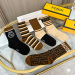 5-Pair Comfort Socks Set (1 BOX)-38