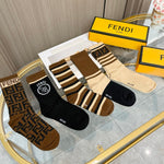 5-Pair Comfort Socks Set (1 BOX)-38