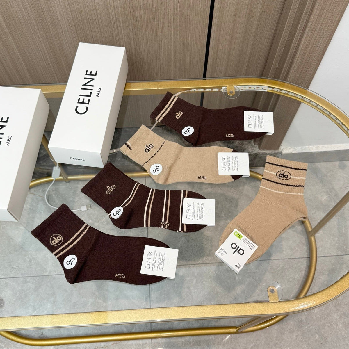 5-Pair Comfort Socks Set (1 BOX)-39
