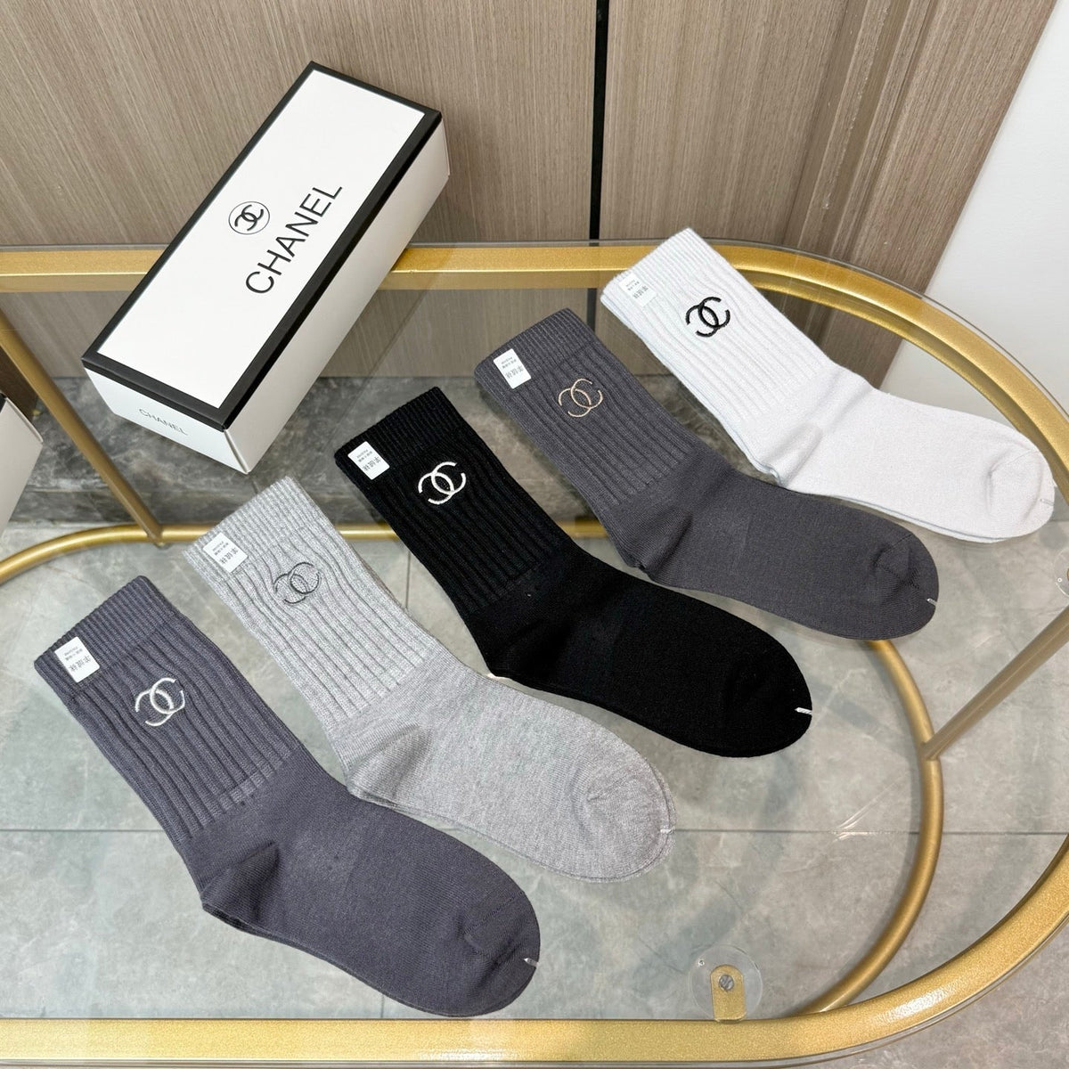 5-Pair Comfort Socks Set (1 BOX)-42